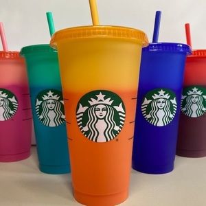 Starbucks Color Changing Cups.